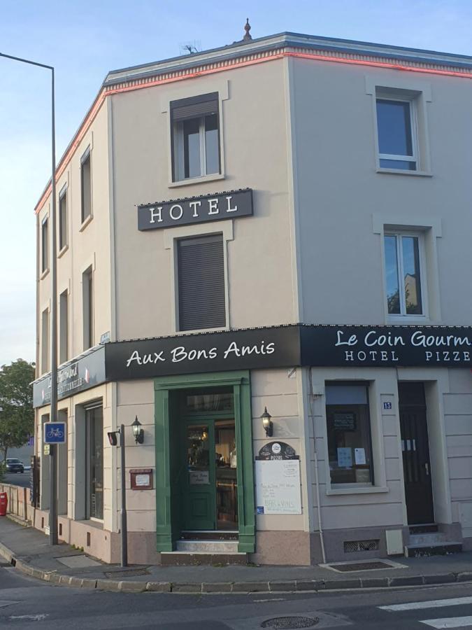 Hotel Aux Bons Amis Reims Bagian luar foto